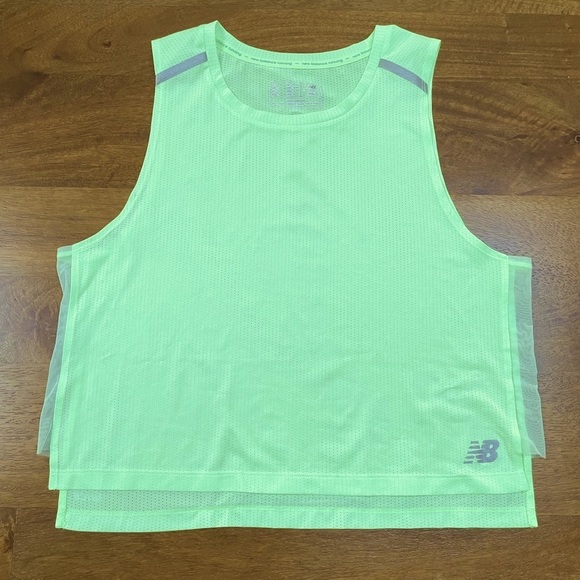 New Balance Tops - New Balance Cropped Running Top - Small